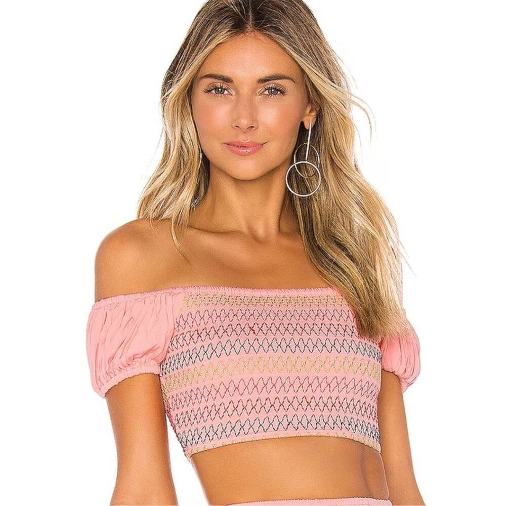 Lovers & Friends Kora Top in Pink Lemonade NWOT Size Small